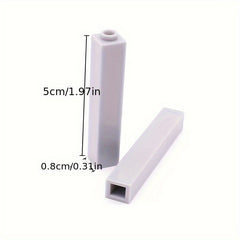 DIY 1x1x5 1x2x5 Pillar Wall Brick-Compatible with 2453