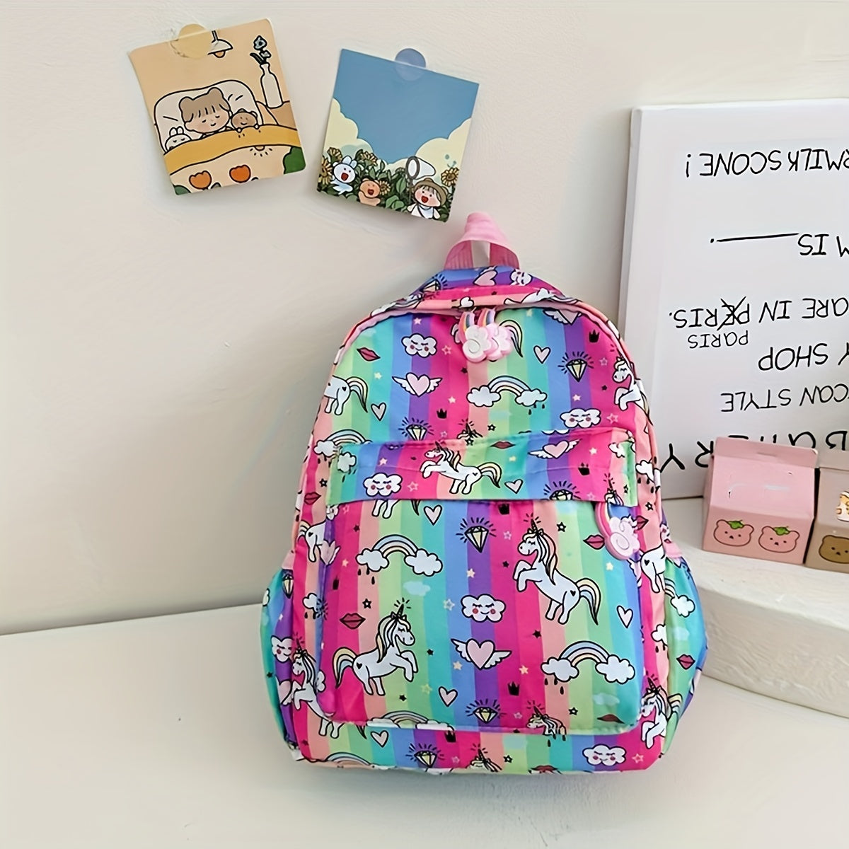 Unicorn Backpack for Kids 1-10 Years Old
