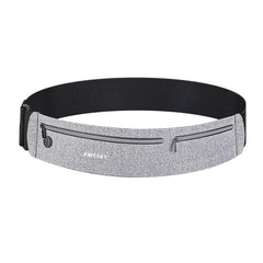 HAISSKY Sports Running Waist Bag Double Zipper Pockets