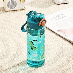 Cartoon Pattern Water Cup for Camping and Picnic