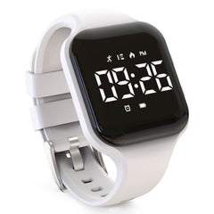 LED Fitness Tracker Digital Activity Watch Rechargeable Sport Watch