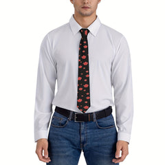 Japan Anime 3D Printing Polyester Necktie Shirt Accessories