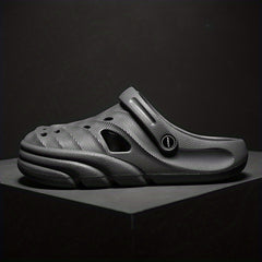 Men's Lightweight Comfy Clogs Hollow Out Non Slip Garden Shoes