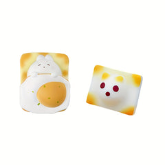 Baking Toast Food Toy Soft Pinch Music Slow Rebound