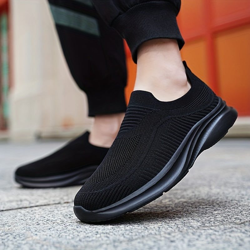 Men's Slip-On Loafers Lightweight Breathable Walking Shoes