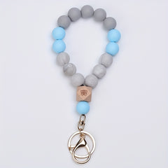 Butterfly Silicone Beaded Keychain - Outdoor Camping Hiking Tool