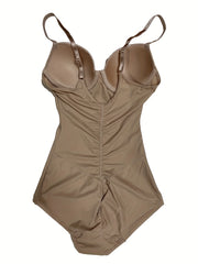 Lace Shaping Bodysuit Push Up Tummy Control Slimmer Slip