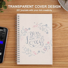 1pc Spiral Grid Notebook Paper for Office School Home