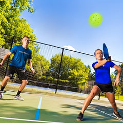6pcs Pickleball 74MM Durable 26 Holes Indoor Pickleballs 24g