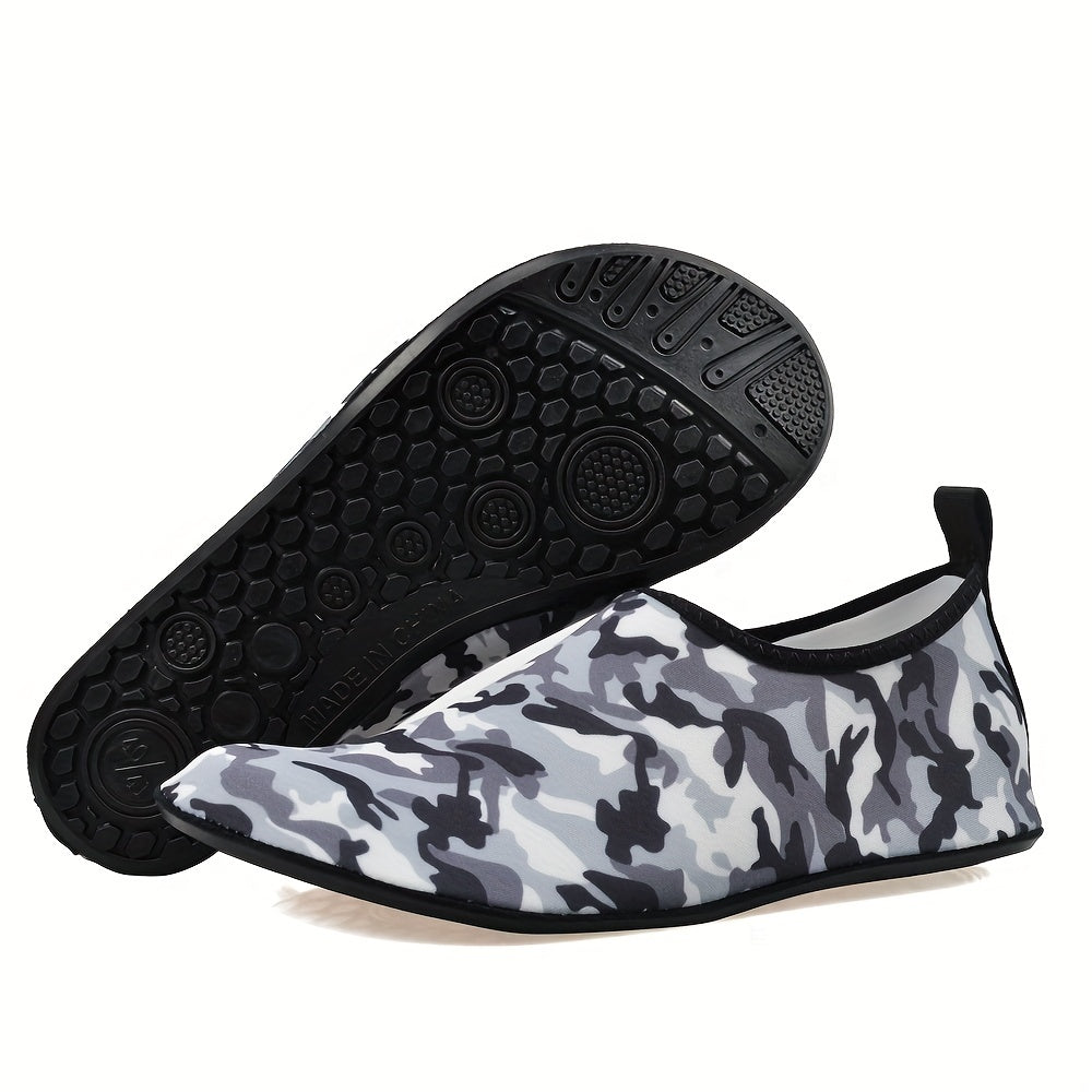 Camouflage Beach Aqua Shoes Casual Outdoor Quick Drying Barefoot Shoes