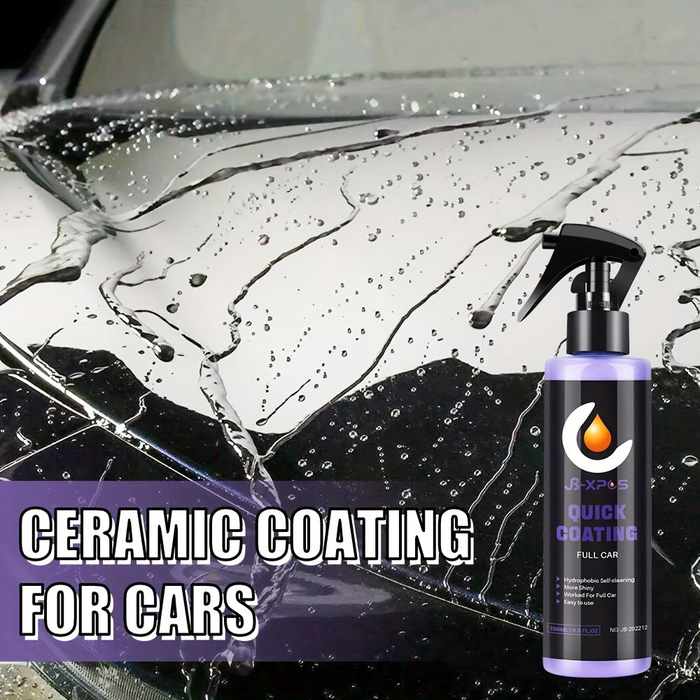 Car Coating & Iron Remover Kit 50-200ml Hydrophobic Liquid Quick Coat