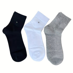 3 Pairs Men's Winter Crew Socks Thick Soft Business Sock