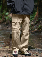 Outdoor Drawstring Waterproof Pants Women's Activewear