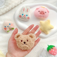 Cartoon Rabbit Plush Brooch for Girls Doll Pin Accessories