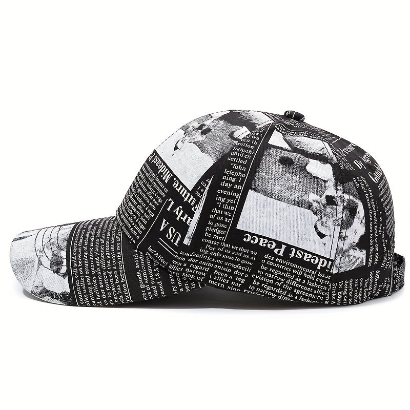 Alphabet Baseball Cap Outdoor Sun Visor Hat