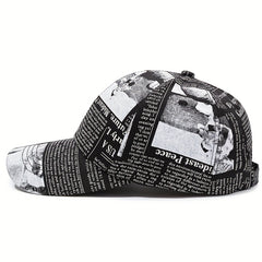 Alphabet Baseball Cap Outdoor Sun Visor Hat