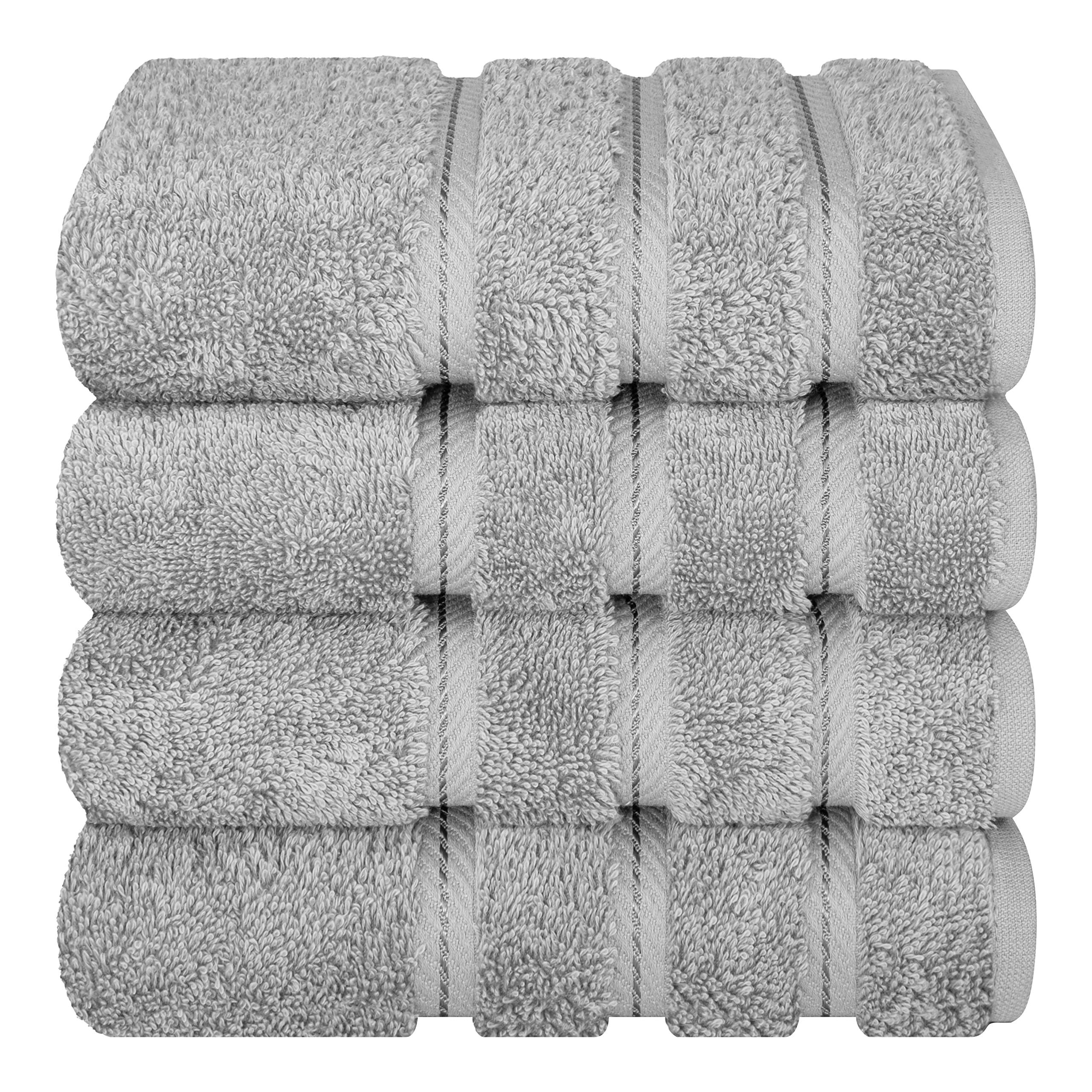 4pcs Cotton Face Towels for Bathroom Hand Wash