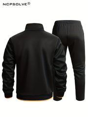 Men's Sports Suit: Jacket & Breathable Pants