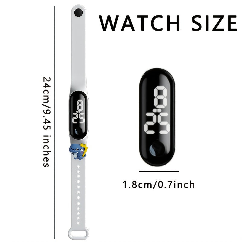 12pcs LED Sports Watch Fitness Tracker 24hr Display Outdoor Activities