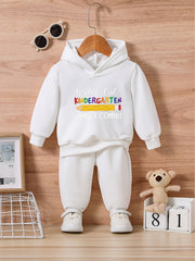 Toddler Baby Trousers Long Sleeve Sweatshirt Set For Fall Winter Clothes