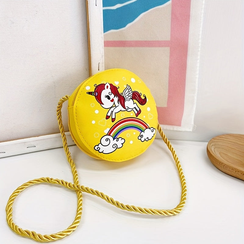 Cute Cartoon Pony Crossbody Bag for Girls
