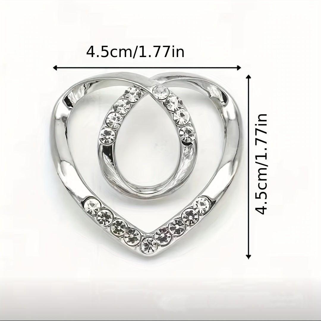 Scarf Ring Clip T Shirt Tie Clips For Women Girls Clothing