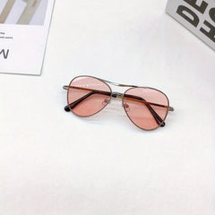 Kids Metal Frame UV Protection Pilot Sunglasses