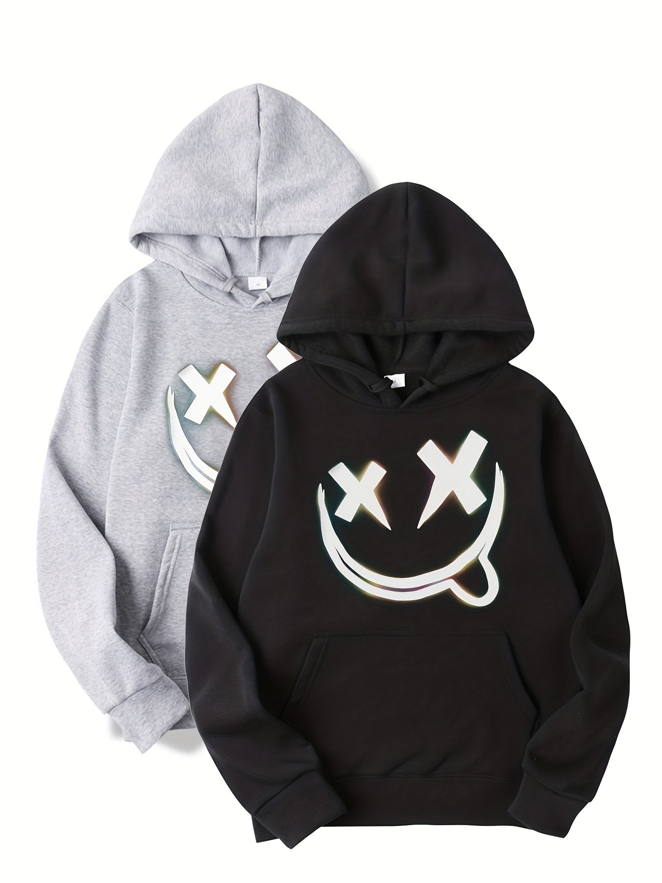 2pcs Boys Casual Hooded Sweatshirt Spring Fall Kids Clothing