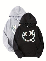 2pcs Boys Casual Hooded Sweatshirt Spring Fall Kids Clothing