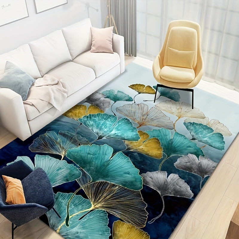 Nordic Style Soft Living Room Area Rug Modern Minimalist Design
