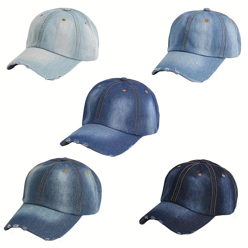 Unisex Sunshade Baseball Cap With Letter Embroidery