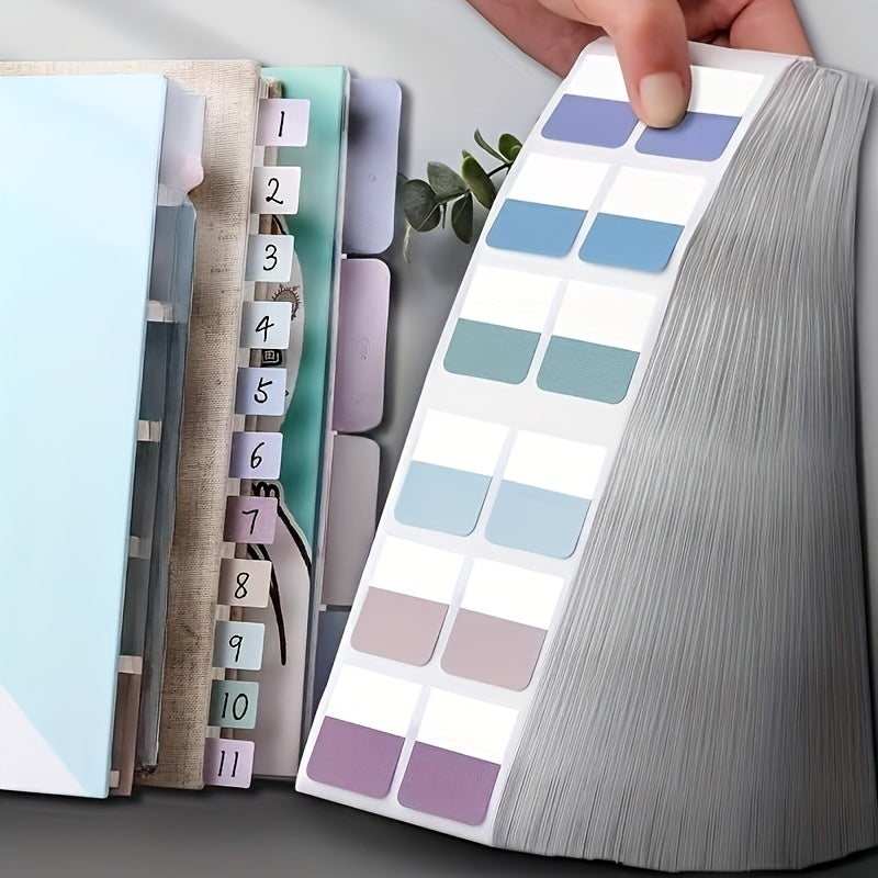 Repositionable Writable Sticky Index Tabs, 240 Pcs Office & School Supplies