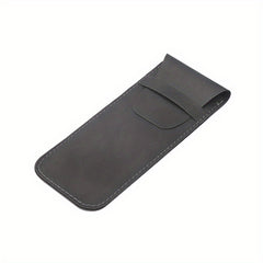 Retro PU Leather Eyeglasses Case Travel Soft Glasses Bag
