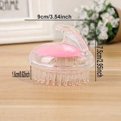 Scalp Massage Comb Brush Wet & Dry Hair Soft Long Teeth Maximum Comfort