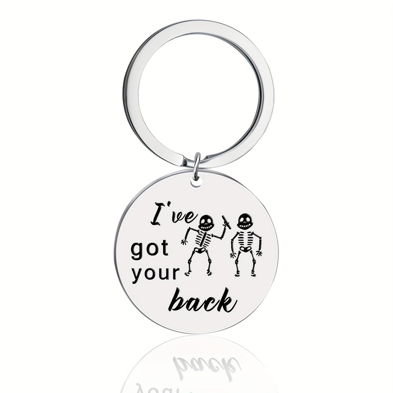 Funny Metal Key Ring Purse Bag Backpack Car Key Charm Friends Gift