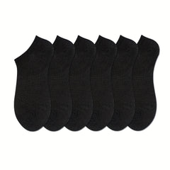 6 Pairs Soft & Lightweight Ankle Socks Women's Stockings