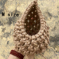 Hand Woven Teardrop Birds Cages Nest Roosting Grass Bird Hut Hanging House