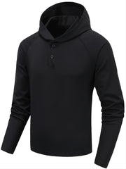 Men's Windproof Athletic Hoodie for Hiking