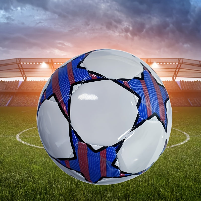 Size 5 Standard TPU Leather Football For Outdoor Training