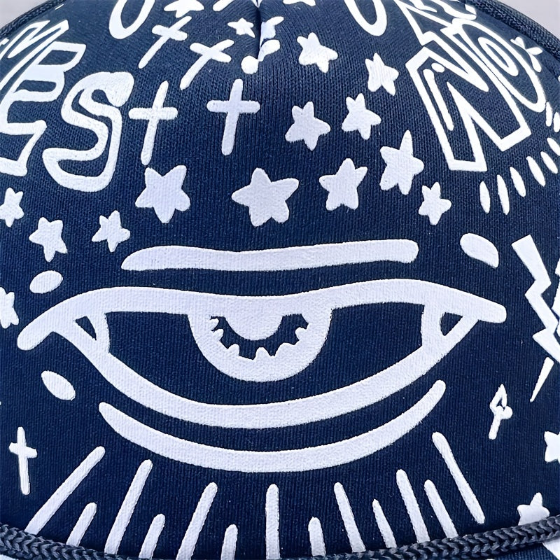Hip Hop Graffiti Baseball Cap Anime Dad Hat