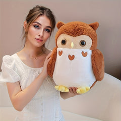 Soft Owl Plush Toy Owl Doll Pillow Birthday Gift Home Decor