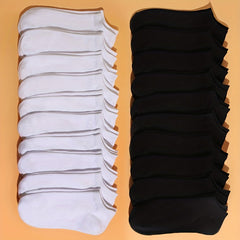 Women's 10 20 30 Pairs Ribbed Low Cut Ankle Socks Soft & Lightweight Stockings