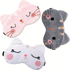 Cartoon Shaped Sleep Eye Mask Lightweight Blackout Blindfolds