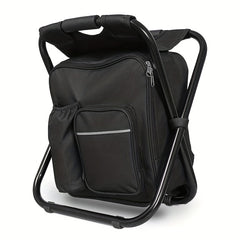 3-in-1 Cooler Backpack with Stool and Cooling Bag
