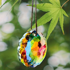 Crystal Suncatcher Rainbow Prism Pendant Home Garden Window Decor