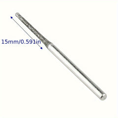 10pcs 1 2mm Diamond Drill Bit for Gemstones Jewelry Engraving Hole Tool
