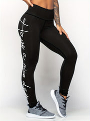 Yoga Workout Pants Women's High Stretch Leggings