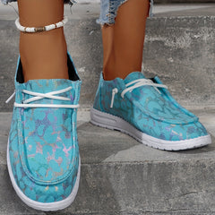 Women's Print Walking Shoes Lightweight Low Top Sport Shoes