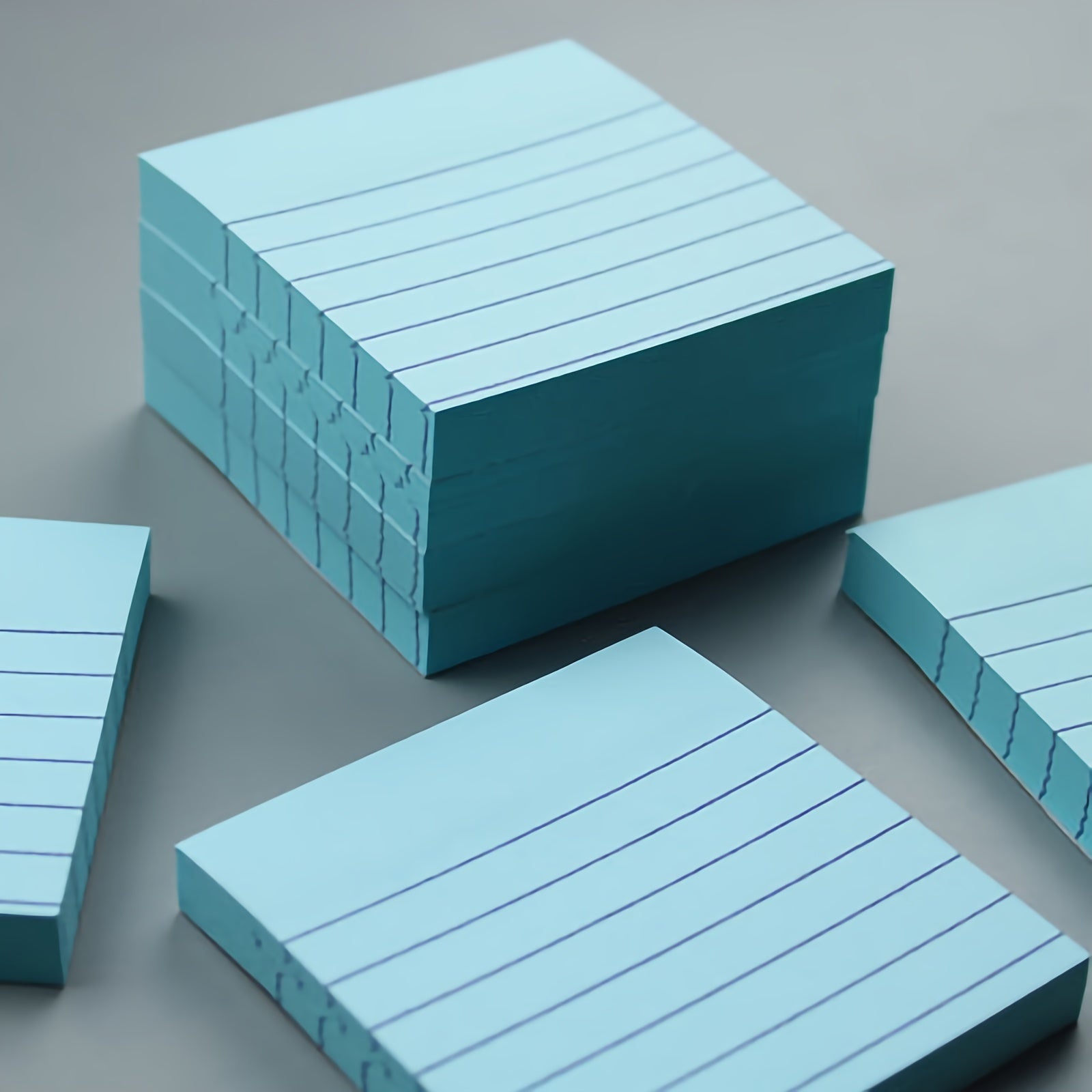 2pcs Self-adhesive Sticky Notes 80Sheets 2