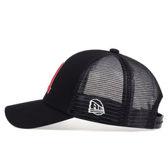 Men's Letter A Baseball Cap Sun Blocking